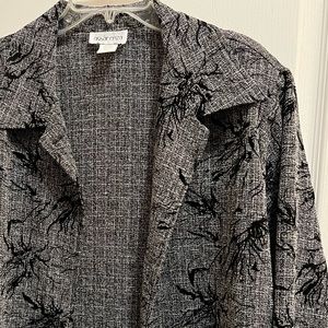 Vintage Floral Blazer 3X